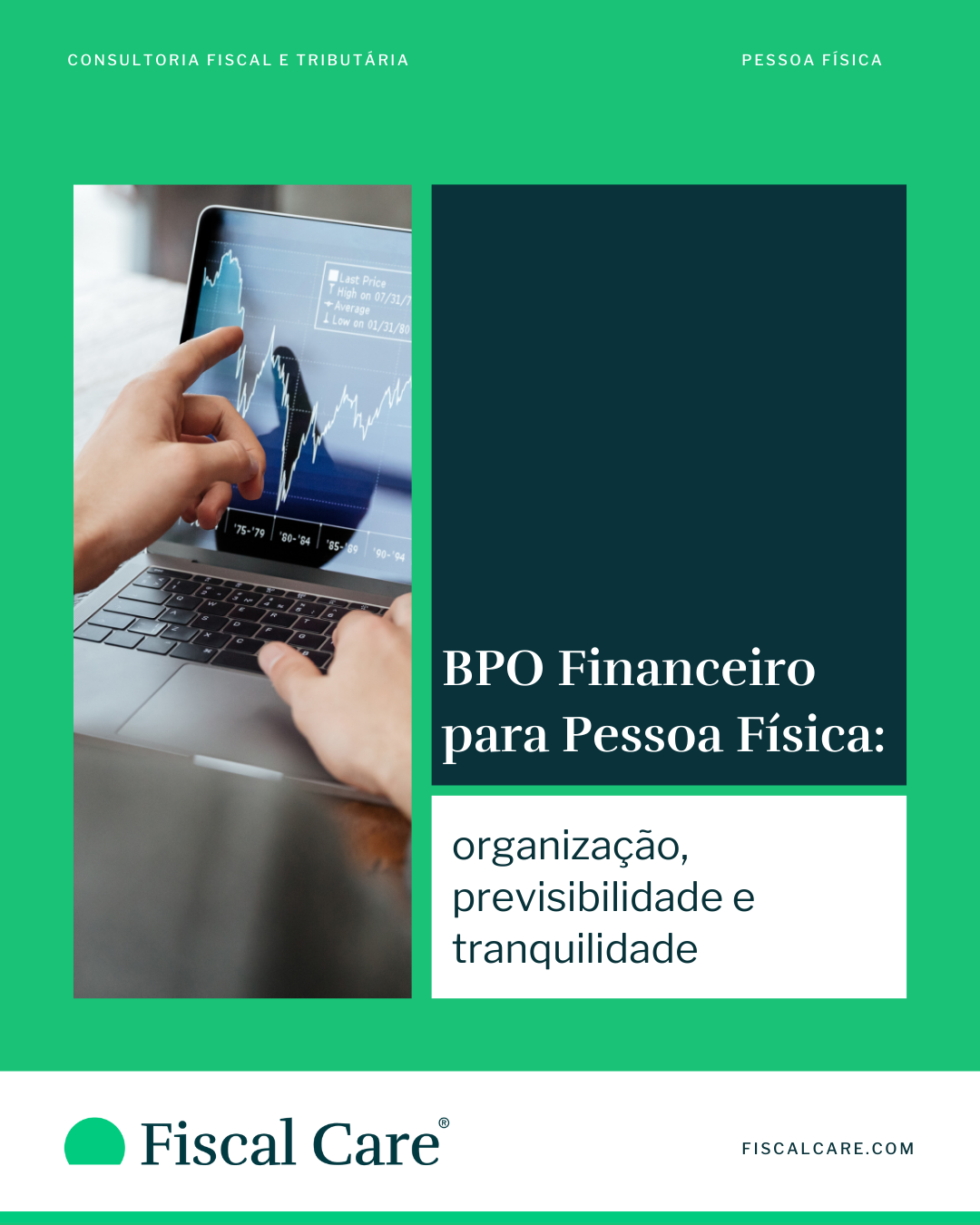 BPO Financeiro para Pessoa Física: organização, previsibilidade e tranquilidade